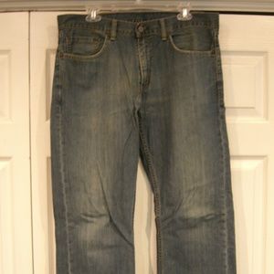 Levi's 559 Bootcut Jeans Dark Blue Men's Size 33x34